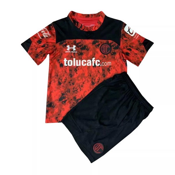 Camiseta Toluca 1ª Niño 2021-2022 Rojo